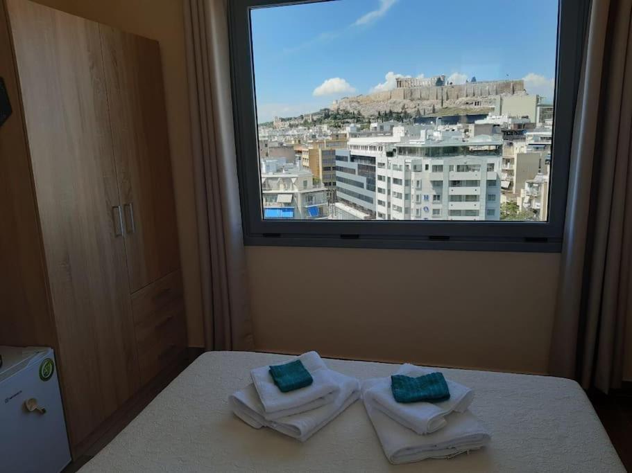 Luxury Studio With Unique View Of The Acropolis Athene Buitenkant foto