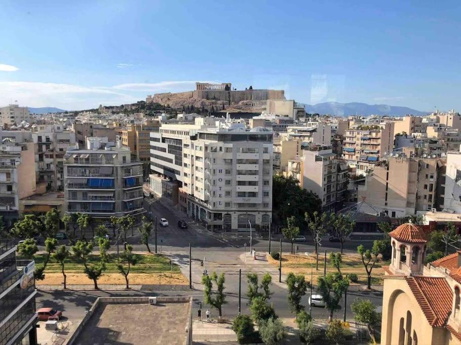 Luxury Studio With Unique View Of The Acropolis Athene Buitenkant foto