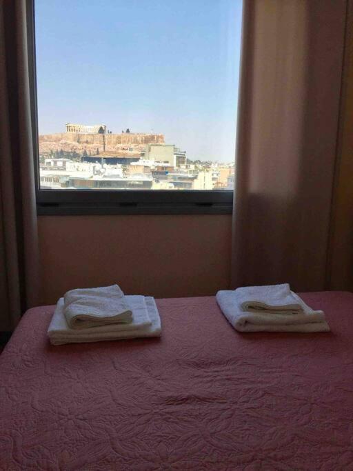 Luxury Studio With Unique View Of The Acropolis Athene Buitenkant foto