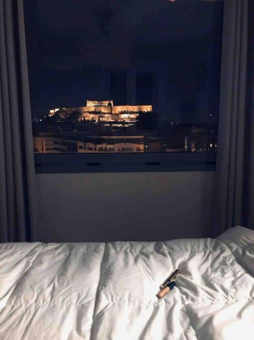 Luxury Studio With Unique View Of The Acropolis Athene Buitenkant foto