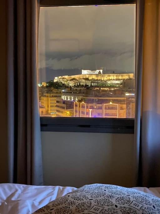 Luxury Studio With Unique View Of The Acropolis Athene Buitenkant foto